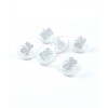Bouton papillon à paillettes