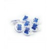 Bouton papillon à paillettes