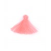 Pompon de coton 3cm - CORAIL FLUO