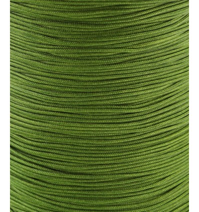 Fil de jade/nylon tressé - vert prairie