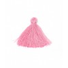 Pompon de coton 3cm - rose