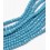 Chapelet de 140 perles de verre - vieux rose