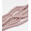 Chapelet de 140 perles de verre - vieux rose