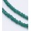 Chapelet de 140 perles de verre - vieux rose
