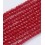 Chapelet de 140 perles de verre - vieux rose