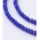 Chapelet de 140 perles de verre - vieux rose