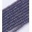 Chapelet de 140 perles de verre - vieux rose