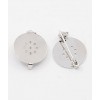 Support ronde pour broche