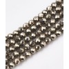 3mm - Chapelet pierre - pyrite
