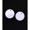 Pendentif pastille de nacre