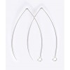 Hameçons longs acier inoxydable (1paire)