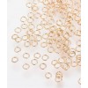 2,5mm - Anneaux acier 304 doré à l'or fin 18k (20pcs)