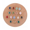 Connecteur oval en verre