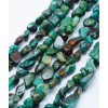 Perles gemme Turquoise africaine (10pcs)