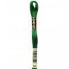 Fils à broder mouliné vert foncé