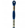 Fils à broder mouliné bleu foncé