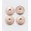 Rondelles séparateurs 6mm acier inoxydable (20pcs)