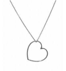 Pendentif coeur évidé 18mm