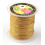 Fil Lurex 0,4mm pour enfilage de perles