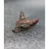 Pendentif tête de loup en pierre