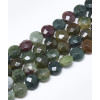 Agate indienne - chapelet pierres plates et rondes naturelle 8x4mm