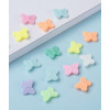 Lot de perles petits papillons moulés (20pcs)