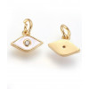 pendentif oeil de protection émaillé