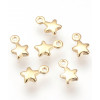Pendentif mini étoile dorée à l'or fin