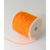 0,5mm - Fil de jade/nylon tressé - orange