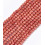 4mm - Chapelet pierre - corail bambou