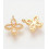 Pendentif fleur 4 pétales en zircon