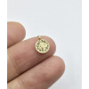 Pendentif mini médaille 8mm