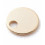 Pendentif petite piece lisse 4mm