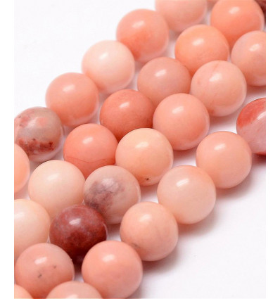 8mm - Chapelet pierre - aventurine rose