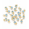 Pendentif petite piece lisse 4mm