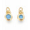 Mini pendentif zircon rond