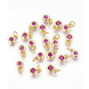 Pendentif petite piece lisse 4mm