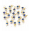 Pendentif petite piece lisse 4mm