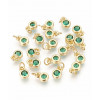 Pendentif petite piece lisse 4mm