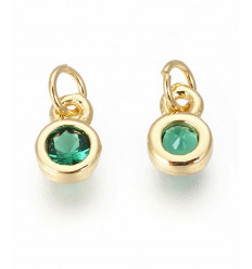 Pendentif petite piece lisse 4mm