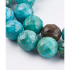 6mm - Chapelet pierre - Howlite teintée