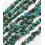 Chapelet pierre chips - jaspe africain