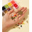 Kit de perles en acrylique (+/- 400 pcs)