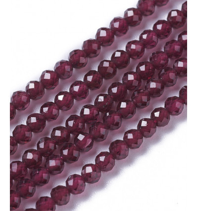 3mm - Chapelet pierre - turquoise