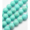 8mm - Chapelet pierre - Howlite blanche