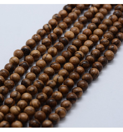 Chapelet de perles en bois de santal 6mm