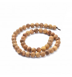Chapelet de perles en bois de santal 6mm
