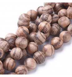 Chapelet de perles en bois de santal 6mm