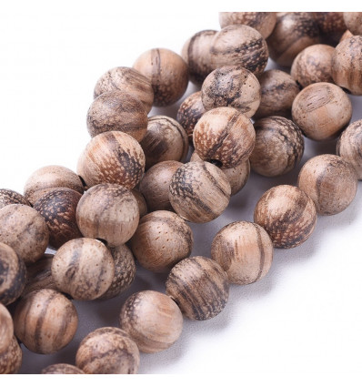 Chapelet de perles en bois de santal 6mm