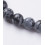 8mm - Chapelet pierre - obsidienne